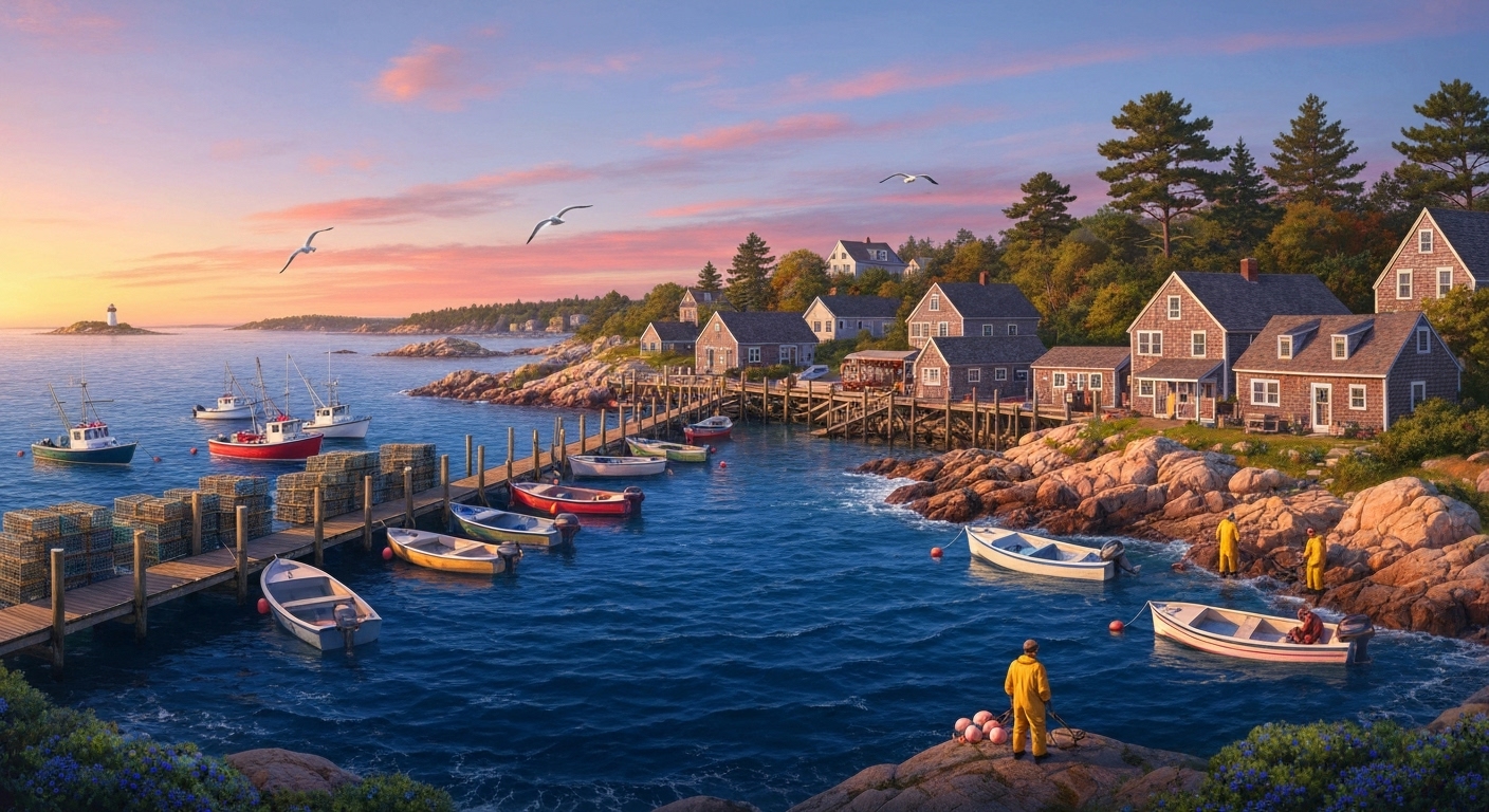 Laundromats in Boothbay Harbor, Maine