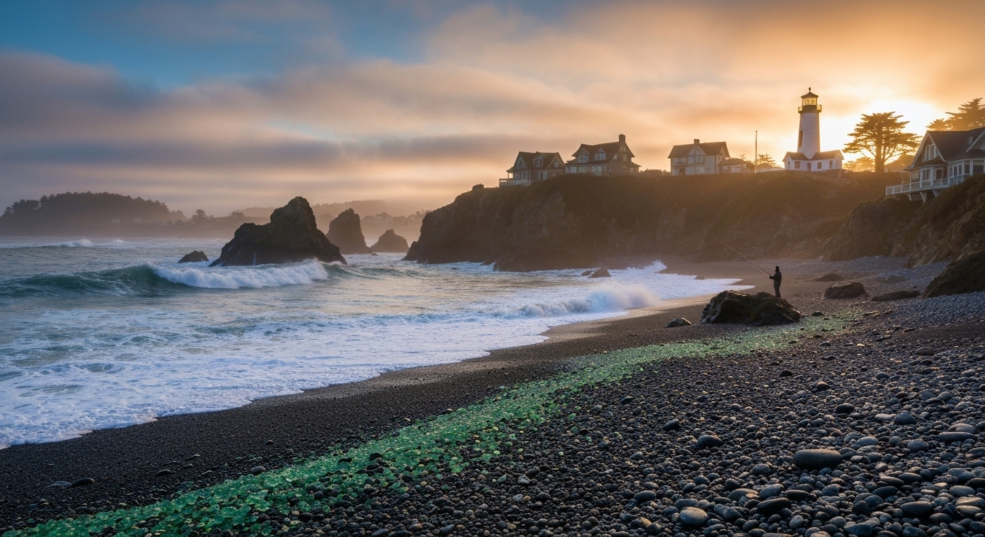 Laundromats in Fort Bragg, California