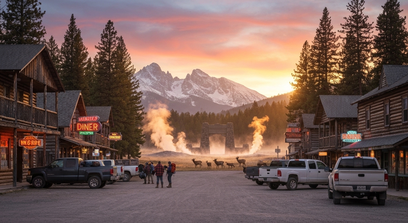 Laundromats in West Yellowstone, Montana